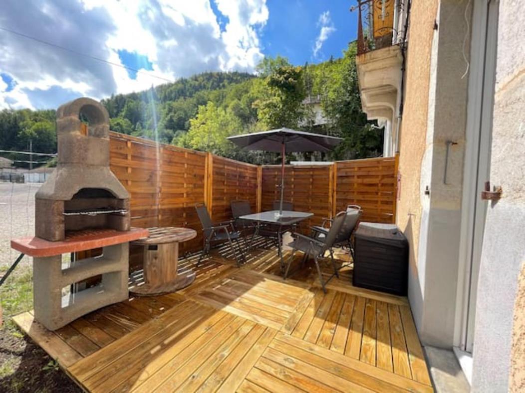 Sauna En Bord De Riviere موريه المظهر الخارجي الصورة